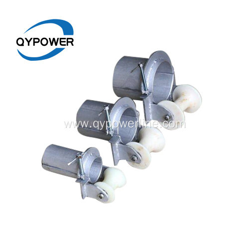 Wellhead protection orifice roller pulley